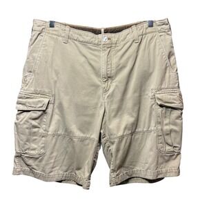 Timberland Cargo Shorts Outdoor Casual Khaki Cotton Size‎ 38 Tan
